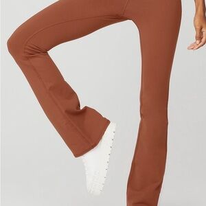 Women's Brown Flared Pants